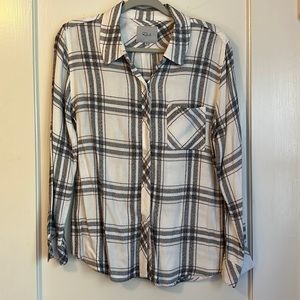 Rails Button Down - Pink/Blue Plaid - M